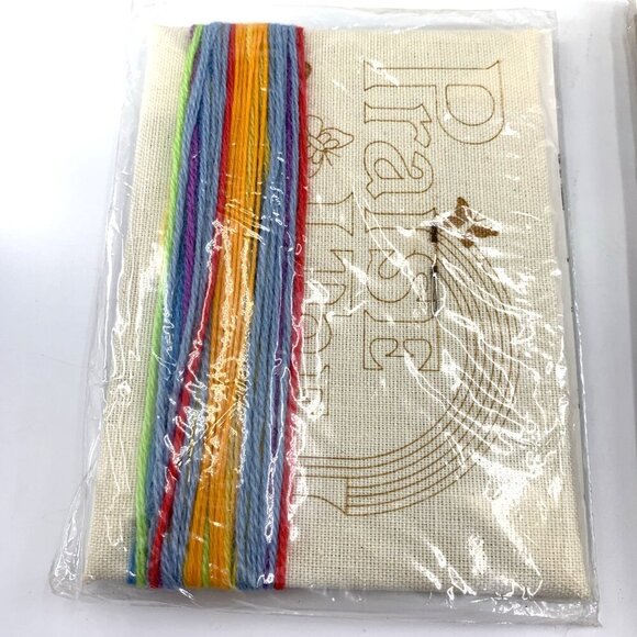 Stitchery Kits Lot of 3 Sunset Wonderart Needlepoint Ornaments Frameable Art NOS - Picture 3 of 7